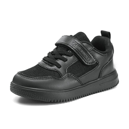 Kinder Sneaker - Lederoptik - Bequeme sportschuhe - Rutschfest