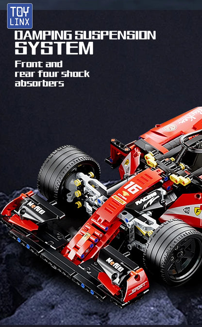 RC Rennwagen Bausatz - Ferngesteuertes Sportauto Model