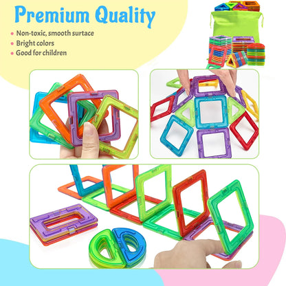 Magnetische Bausteine Set - Kreatives Lernspielzeug für Kinder