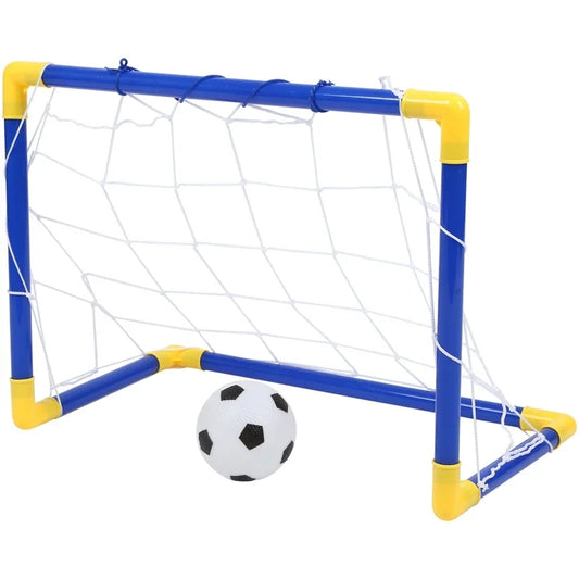 Mini-Fußballtor mit Ball & Netz - Indoor & Outdoor Sport-Spielset für Kinder
