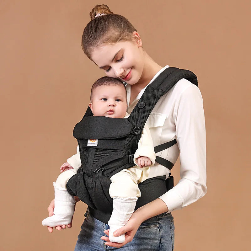Babytrage Ergonomischer multifunktionaler Hüfthocker für Neugeborene bis Kleinkinder Mehrzweck-Zubehör für Vor- und Nach-Känguru-Taschen