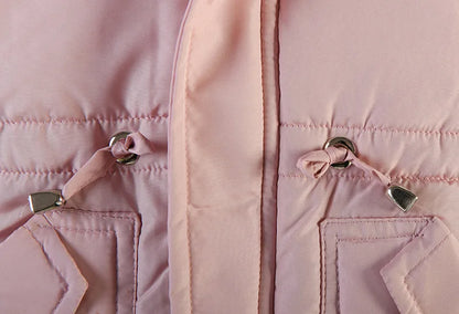 Winter Mädchen Jacke Futter Plus Samt Dicke Warm Halten Hülse Drucken Mit Kapuze Lange Stil Mäntel Für 4-6Y Kinder Baumwolle Schnee kleidung