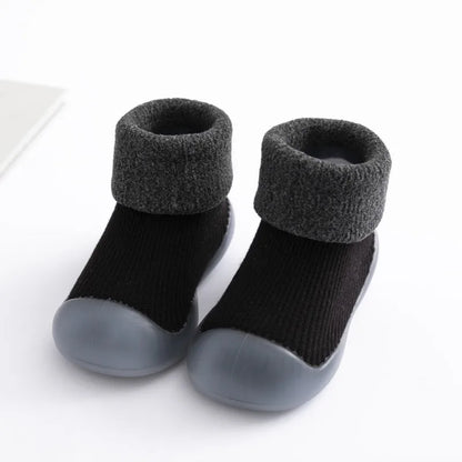 Warme Rutschfeste Babyschühchen - Winter Socken-Schuhe