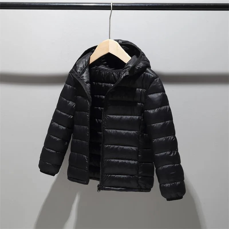 Herbst & Winter Kinder Daunenjacke - Leicht & Warm - 3-10 Jahre