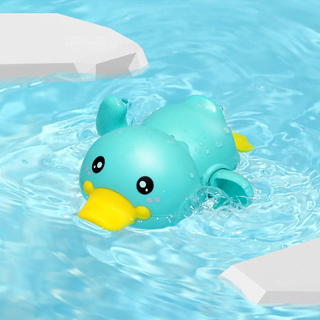 Badespielzeug für Babys - Schwimmende Tiere zum Aufziehen