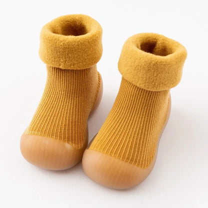 Warme Rutschfeste Babyschühchen - Winter Socken-Schuhe