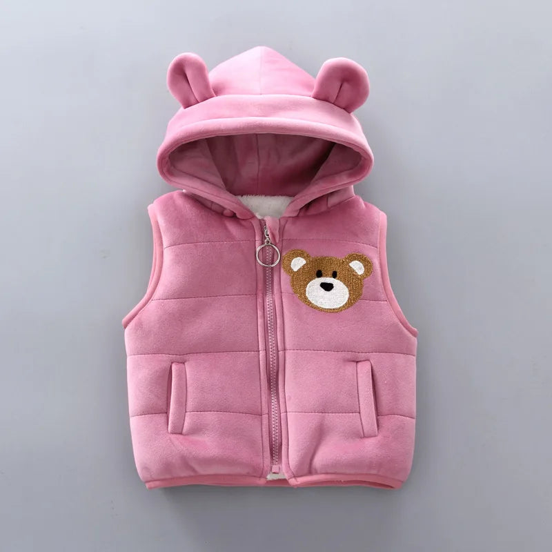 3PCS Winter Herbst Kleinkind Baby Jungen Mädchen Kleidung Baby Pullover Mantel + Hosen + Kapuze Weste Outfit Set Infant warme Kleidung Anzüge