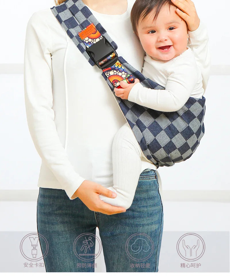 Baby Tragetuch Sling - Weiche & Verstellbare Schultertrage für 0-2 Jahre