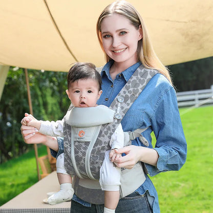 Babytrage Ergonomischer multifunktionaler Hüfthocker für Neugeborene bis Kleinkinder Mehrzweck-Zubehör für Vor- und Nach-Känguru-Taschen