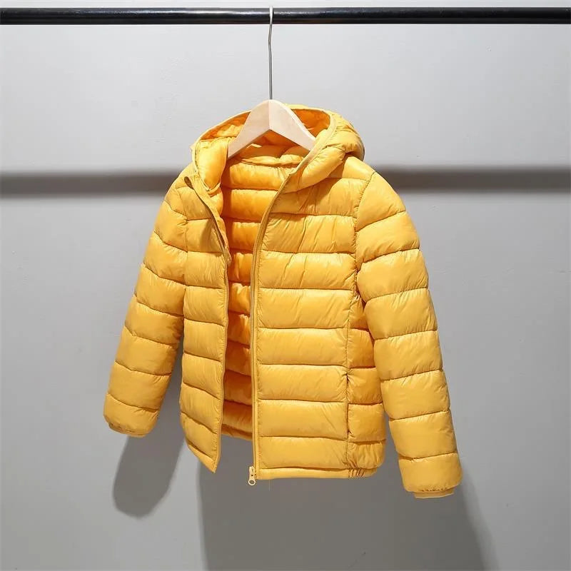 Herbst & Winter Kinder Daunenjacke - Leicht & Warm - 3-10 Jahre