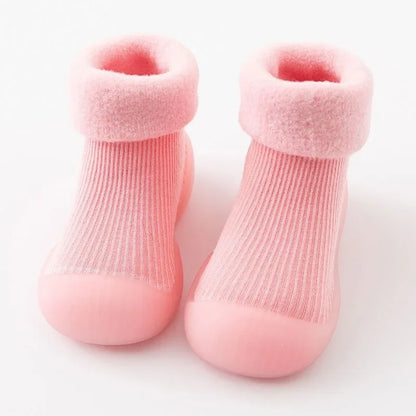 Warme Rutschfeste Babyschühchen - Winter Socken-Schuhe