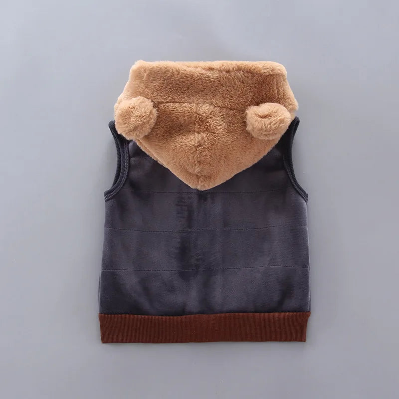 3PCS Winter Herbst Kleinkind Baby Jungen Mädchen Kleidung Baby Pullover Mantel + Hosen + Kapuze Weste Outfit Set Infant warme Kleidung Anzüge