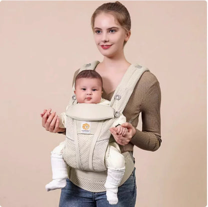 Babytrage Ergonomischer multifunktionaler Hüfthocker für Neugeborene bis Kleinkinder Mehrzweck-Zubehör für Vor- und Nach-Känguru-Taschen