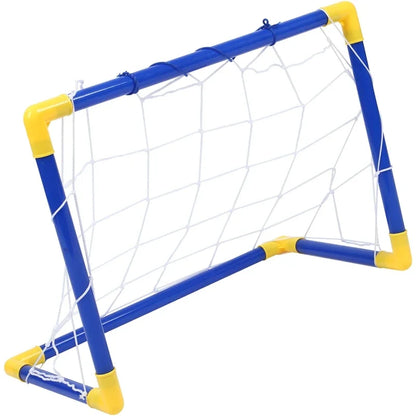 Mini-Fußballtor mit Ball & Netz - Indoor & Outdoor Sport-Spielset für Kinder