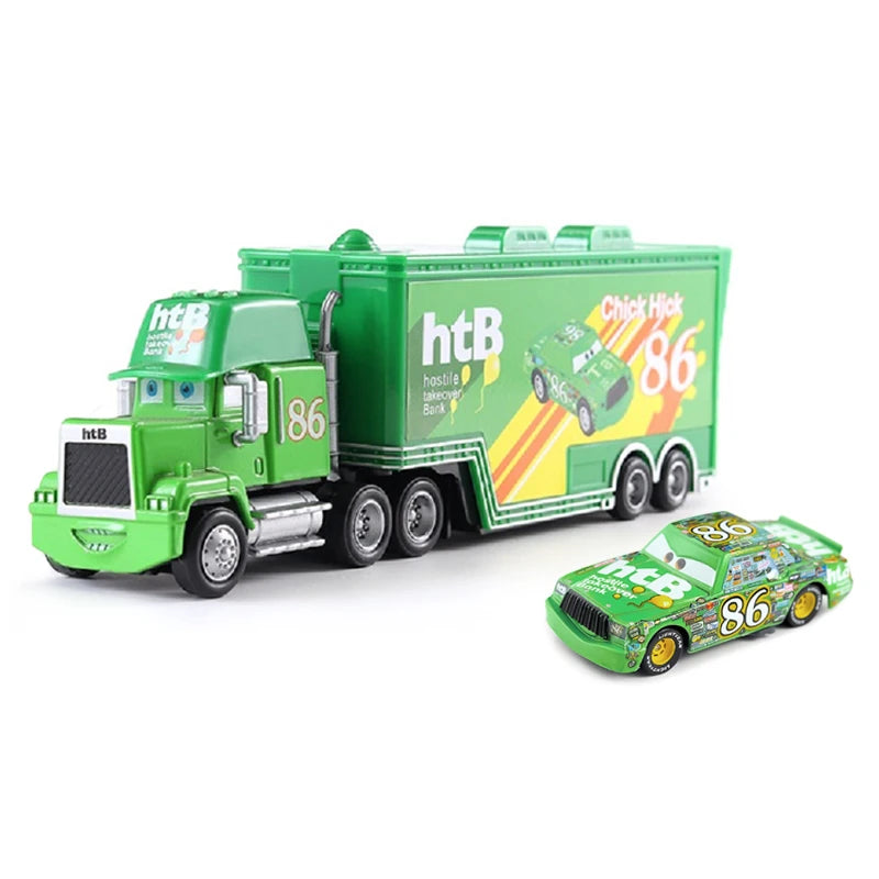 Cars und Trucks Spielzeugset - Spielzeug Geschenk für Kinder
