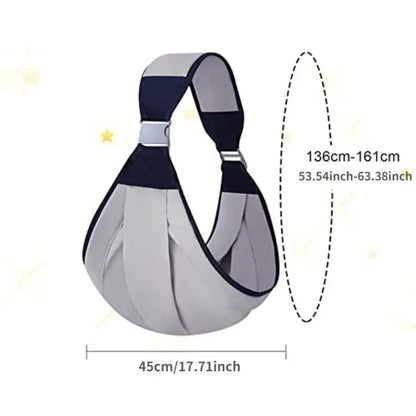 Baby Tragetuch Sling - Ring-Sling für 0-2 Jahre