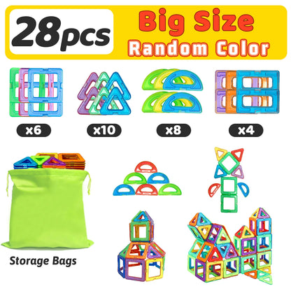 Magnetische Bausteine Set - Kreatives Lernspielzeug für Kinder
