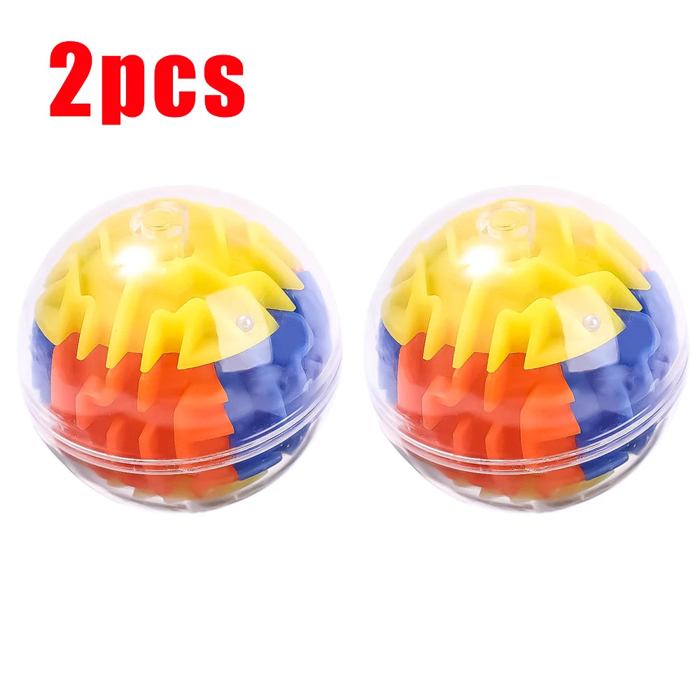 3D-Labyrinth Würfel & Kugel - Mini-Puzzle-Spiel für Kinder - Stressabbau & Lernspielzeug