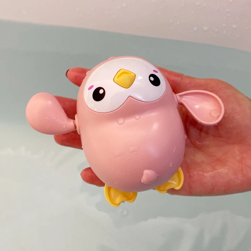 Badespielzeug für Babys - Schwimmende Tiere zum Aufziehen