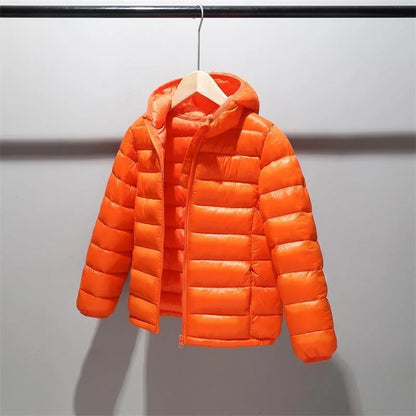 Herbst & Winter Kinder Daunenjacke - Leicht & Warm - 3-10 Jahre