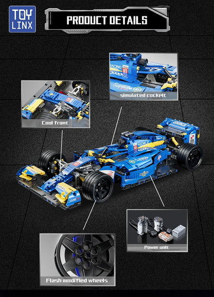RC Rennwagen Bausatz - Ferngesteuertes Sportauto Model