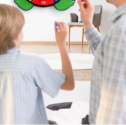Kinder-Dartspiel mit Klettbällen - Lern- & Geschicklichkeitsspiel ab 3 Jahren