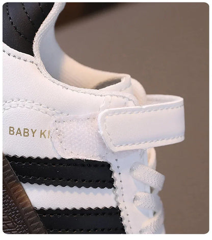 Kinder Sneaker - Sportliche Freizeitschuhe mit Klettverschluss