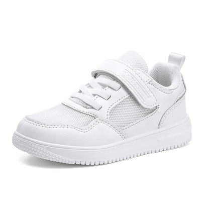 Kinder Sneaker - Lederoptik - Bequeme sportschuhe - Rutschfest