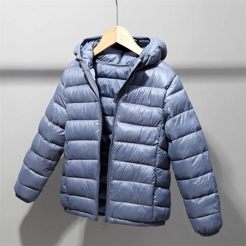 Herbst & Winter Kinder Daunenjacke - Leicht & Warm - 3-10 Jahre