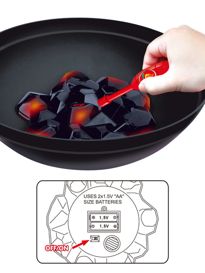 BBQ Cooking Kitchen Toys Interactive BBQ Toys Food Cooking Toys Kids Kitchen Pretend Games 24PCS