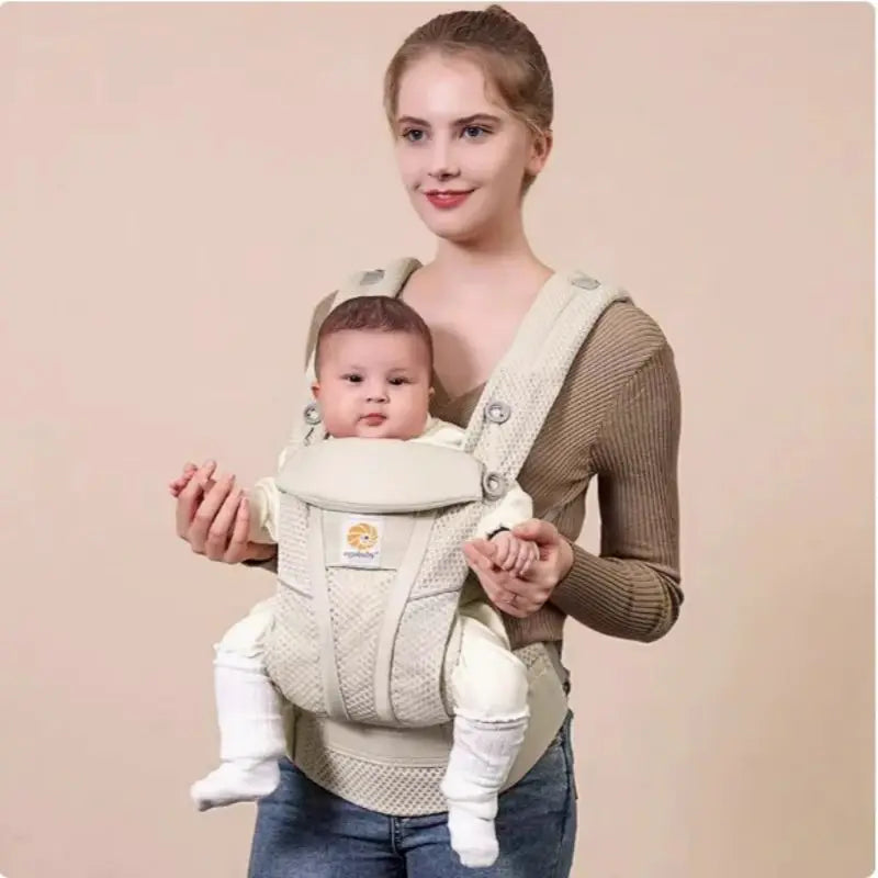 Babytrage Ergonomischer multifunktionaler Hüfthocker für Neugeborene bis Kleinkinder Mehrzweck-Zubehör für Vor- und Nach-Känguru-Taschen