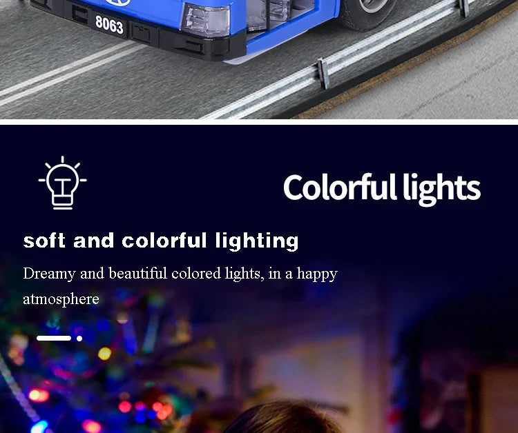Hohe Qualität Simulation Bus Große Größe Drop-beständig Licht Musik Trägheit Bus Modell Zurückziehen Auto Pädagogisches Spielzeug Geschenke