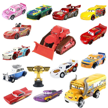 1:55 disney pixar autos 2 3 spielzeug blitz mcqueen mack onkel lkw mater fritter miss druckguss modell auto spielzeug kinder weihnachts geschenke