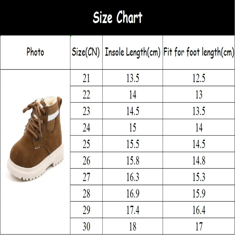 2-Stil Innenmaterial Plüsch Kinder Winterstiefel Baumwollstoff Frühling Herbst Kinderschuhe Baby Kleinkind Jungen Mädchen Stiefel