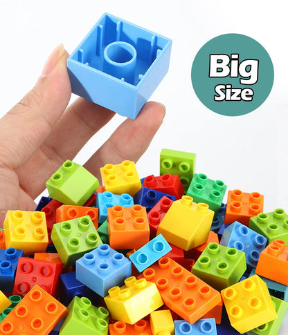 Große Bausteine Set - Kreatives Montessori Lernspielzeug