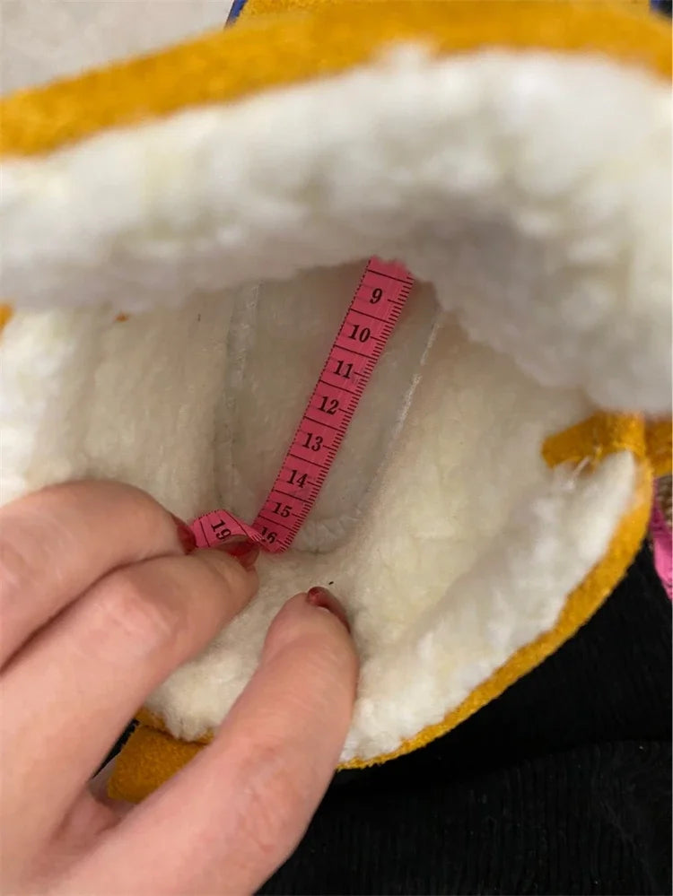 Kleinkind Baby Stiefel Winter Jungen Mädchen Warme Baby Schnee Schuhe Plüsch Weichen Boden Säuglings Schuhe Neugeborenen Baby Outdoor Turnschuhe Kinder Stiefel