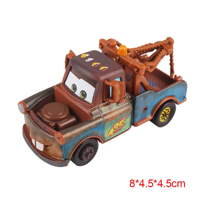 1:55 disney pixar autos 2 3 spielzeug blitz mcqueen mack onkel lkw mater fritter miss druckguss modell auto spielzeug kinder weihnachts geschenke