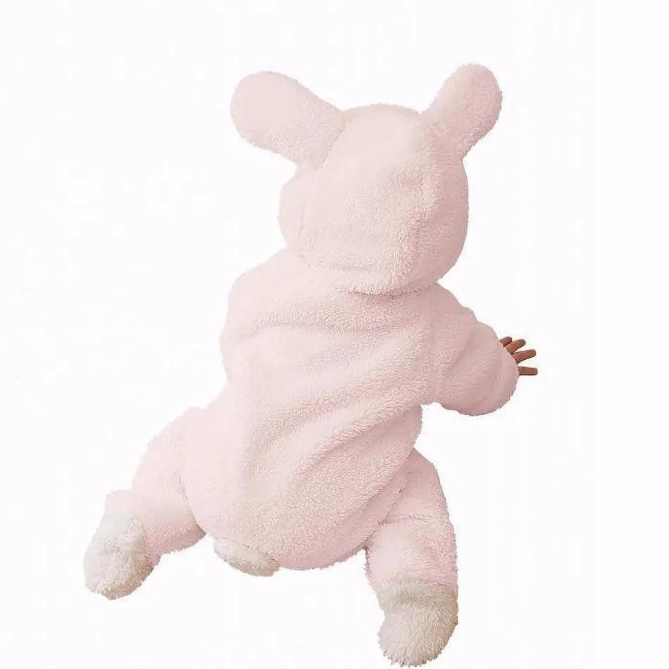 Herbst Winter Baby Strampler Baby Mädchen Jungen Kleidung Fleece Tier Bär Hase Schafe Neugeborenen Overalls Infant Halloween Kostüm 0-12M
