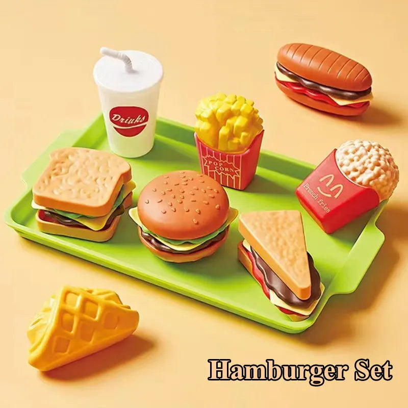 Kinderküchen Zubehör Set – Burger, Kekse & mehr