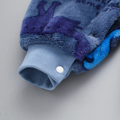 Neugeborenen Baby Frühling Winter Kleidung Säuglings Jacke für Mädchen Overall für Jungen Weiche Flanell Bebe Strampler Baby Kleidung 0-18 monat