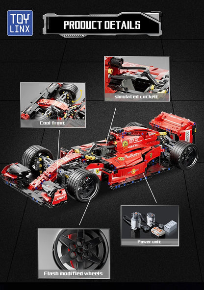 RC Rennwagen Bausatz - Ferngesteuertes Sportauto Model