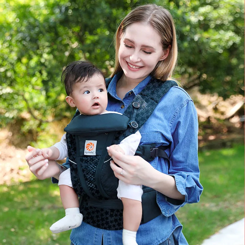 Babytrage Ergonomischer multifunktionaler Hüfthocker für Neugeborene bis Kleinkinder Mehrzweck-Zubehör für Vor- und Nach-Känguru-Taschen