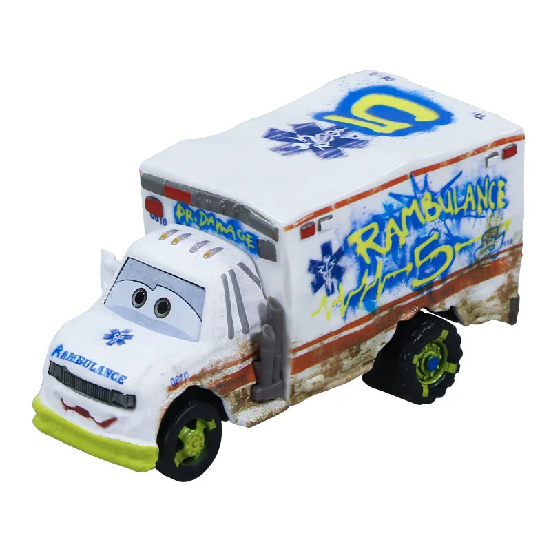 1:55 disney pixar autos 2 3 spielzeug blitz mcqueen mack onkel lkw mater fritter miss druckguss modell auto spielzeug kinder weihnachts geschenke