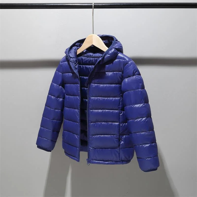 Herbst & Winter Kinder Daunenjacke - Leicht & Warm - 3-10 Jahre