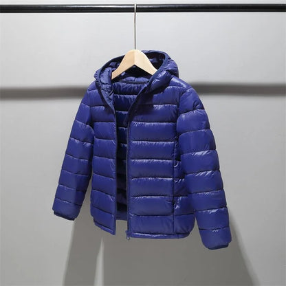 Herbst & Winter Kinder Daunenjacke - Leicht & Warm - 3-10 Jahre