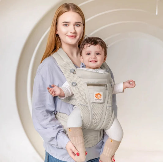 Babytrage Ergonomischer multifunktionaler Hüfthocker für Neugeborene bis Kleinkinder Mehrzweck-Zubehör für Vor- und Nach-Känguru-Taschen