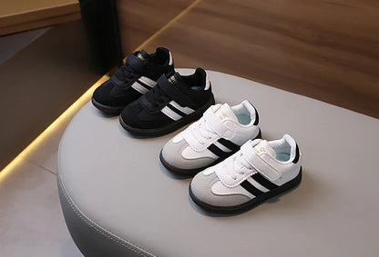 Kinder Sneaker - Sportliche Freizeitschuhe mit Klettverschluss